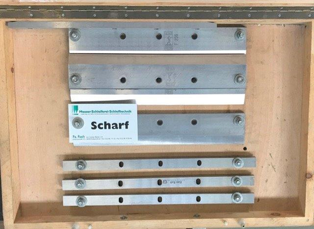 Knife Set for Trimmer Saddlestitcher Heidelberg Stitchmaster ST 100 - Paper cutting machine: picture 1 Knife Set for Trimmer Saddlestitcher Heidelberg Stitchmaster ST 100 - Paper cutting machine: picture 1
