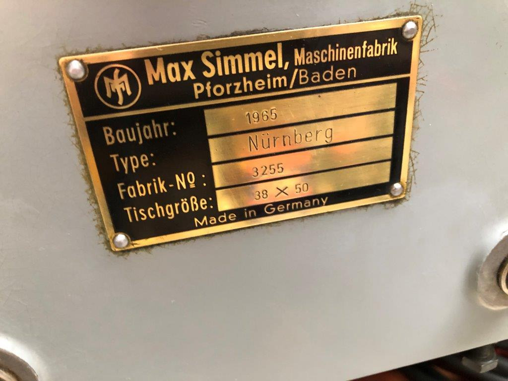 Korrex Max Simmel High Pressure Pulling Press Noodle Model Nuremberg - Printing machinery: picture 4 Korrex Max Simmel High Pressure Pulling Press Noodle Model Nuremberg - Printing machinery: picture 4