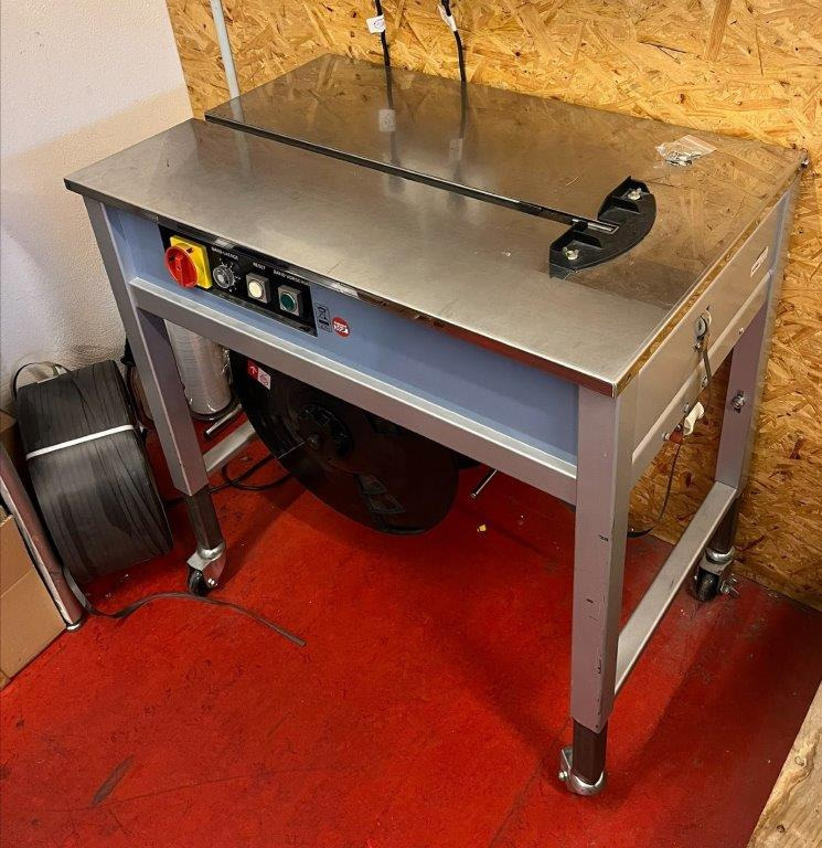 Mobile, height-adjustable PP strapping machine Ti 535 - Packaging machinery: picture 1 Mobile, height-adjustable PP strapping machine Ti 535 - Packaging machinery: picture 1
