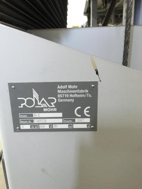 Polar Mohr 78 ED high speed cutter - Paper cutting machine: picture 3 Polar Mohr 78 ED high speed cutter - Paper cutting machine: picture 3