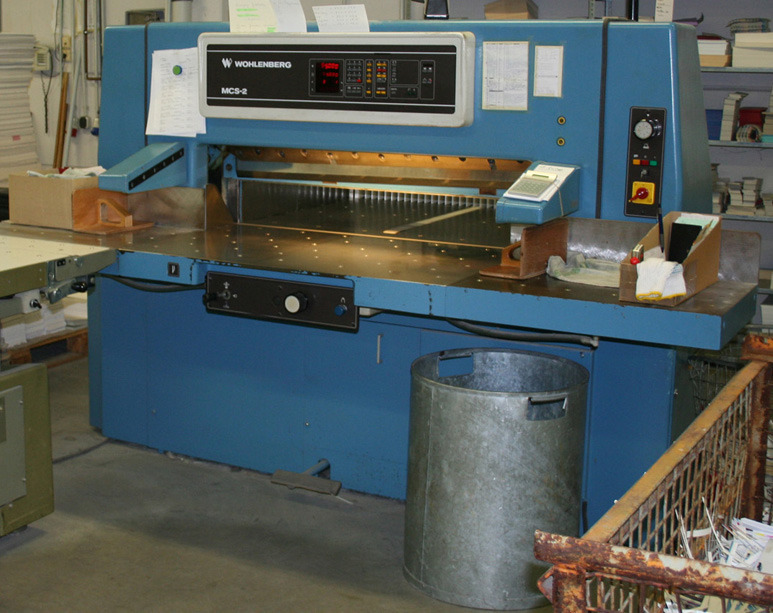 Wohlenberg 115 MCS-2 cutting machine - Paper cutting machine: picture 1 Wohlenberg 115 MCS-2 cutting machine - Paper cutting machine: picture 1