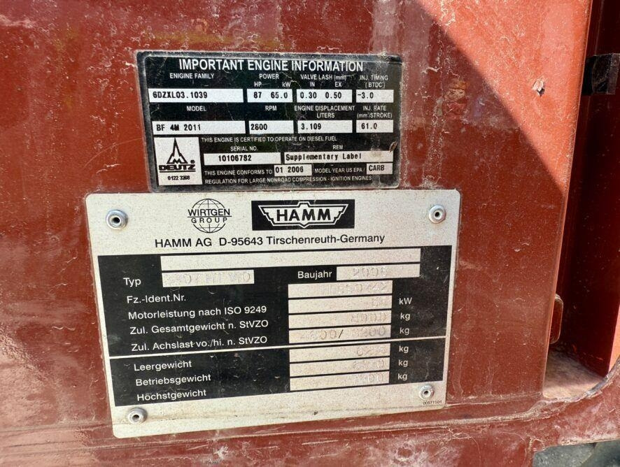 Compactor Hamm 3307 HT VIO: picture 15