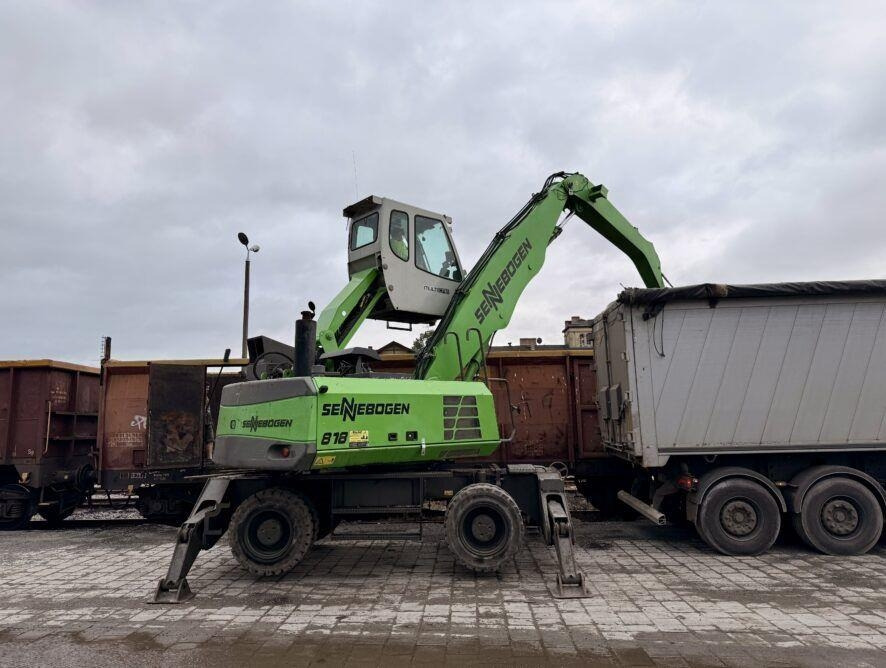 Sennebogen 818 K9 - Waste/ Industry handler: picture 1 Sennebogen 818 K9 - Waste/ Industry handler: picture 1