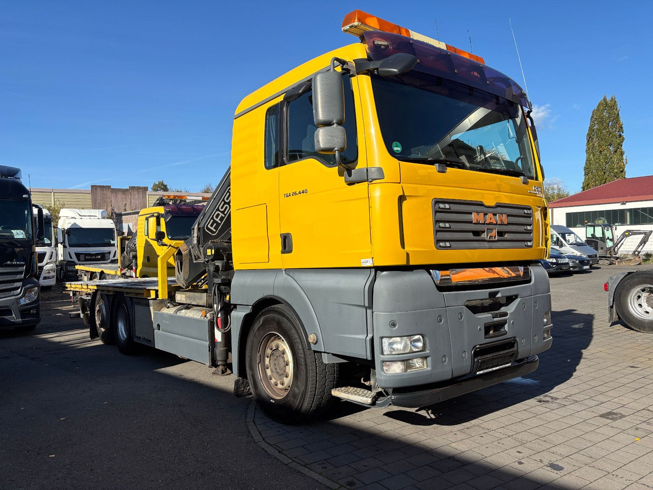 MAN TGA 26.440 FASSI F450AXP Containerauf./Lenkachse - Crane truck: picture 5 MAN TGA 26.440 FASSI F450AXP Containerauf./Lenkachse - Crane truck: picture 5