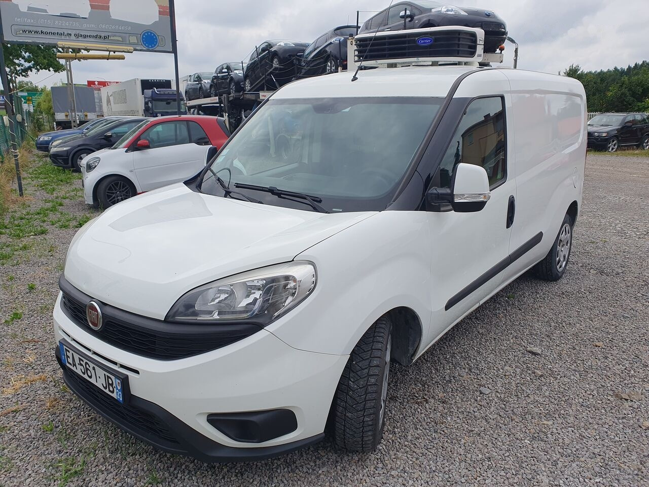 FIAT DOBLO 1.6 LONG CHLODNIA carrier +230v KLIMA EURO6 - Refrigerated van: picture 1 FIAT DOBLO 1.6 LONG CHLODNIA carrier +230v KLIMA EURO6 - Refrigerated van: picture 1