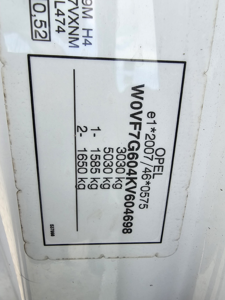 Refrigerated van OPEL VIVARO TRAFIC L2H1 CHLODNIA MROZNIA CARRIER+230V KLIMA NAVI KAMERA EURO6 [ Copy ] [ Copy ] [ Copy ] [ Copy ] [ Copy ]: picture 15