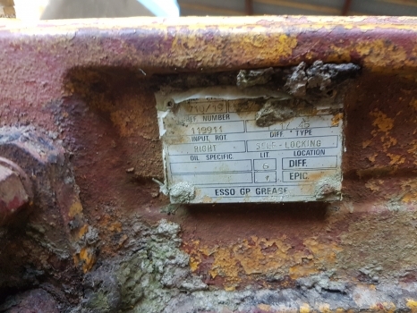 Sanderson Telehandler Front Axle Beam Carraro 710/19 117842, 18381 - Front axle for Telescopic handler: picture 3 Sanderson Telehandler Front Axle Beam Carraro 710/19 117842, 18381 - Front axle for Telescopic handler: picture 3