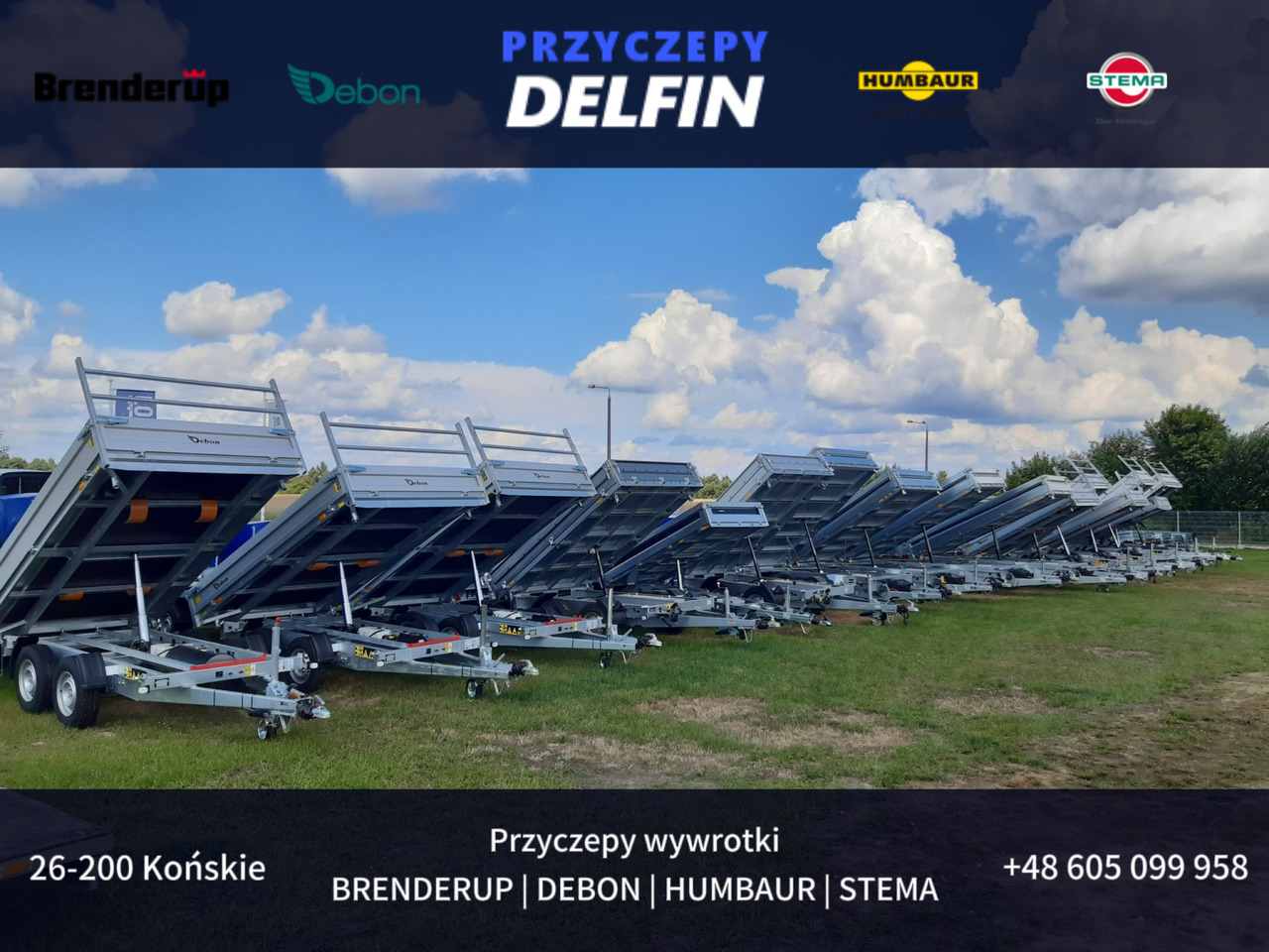 BRENDERUP BT4310STB2700 308x168 cm wywrotka 2 osie 2700 kg - Tipper trailer: picture 4 BRENDERUP BT4310STB2700 308x168 cm wywrotka 2 osie 2700 kg - Tipper trailer: picture 4