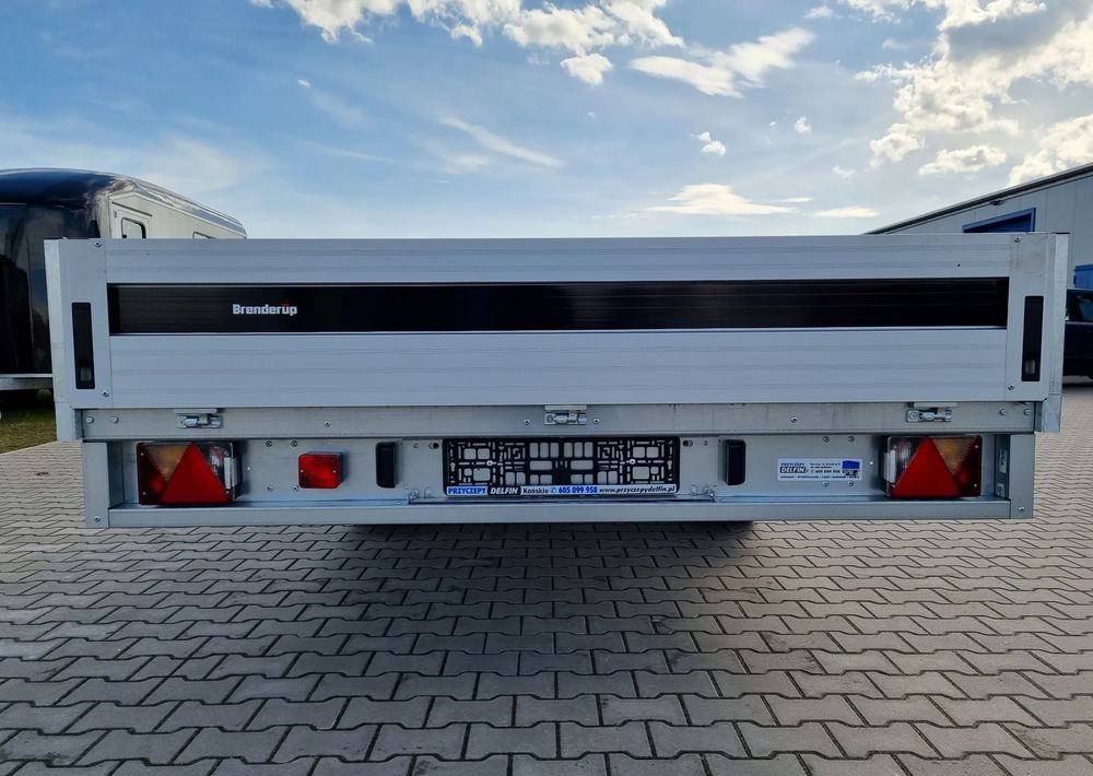 New Dropside/ Flatbed trailer BRENDERUP Brenderup 5520 W ATB 3,5T .517x204 cm: picture 6