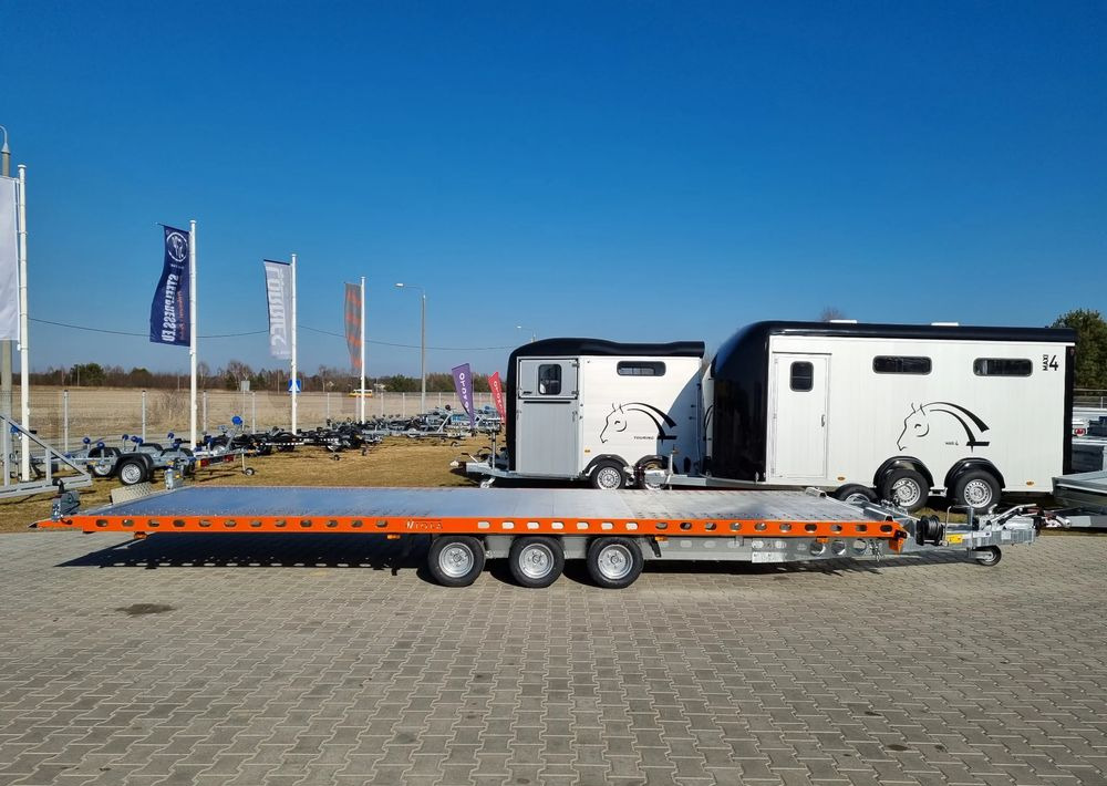 WIOLA L35G65P hydraulic lifting 650x216 cm 3.5T GVW for vans trucks - Autotransporter trailer: picture 4 WIOLA L35G65P hydraulic lifting 650x216 cm 3.5T GVW for vans trucks - Autotransporter trailer: picture 4