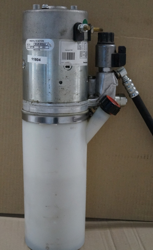 Jungheinrich 51378235 | Pump unit 24V 2,2KW Prestolite motors MUZ-8304A for EMC Pump unit 24V 2,2KW Prestolite motors MUZ-8304A for EMC B10 - Hydraulic pump for Material handling equipment: picture 1 Jungheinrich 51378235 | Pump unit 24V 2,2KW Prestolite motors MUZ-8304A for EMC Pump unit 24V 2,2KW Prestolite motors MUZ-8304A for EMC B10 - Hydraulic pump for Material handling equipment: picture 1