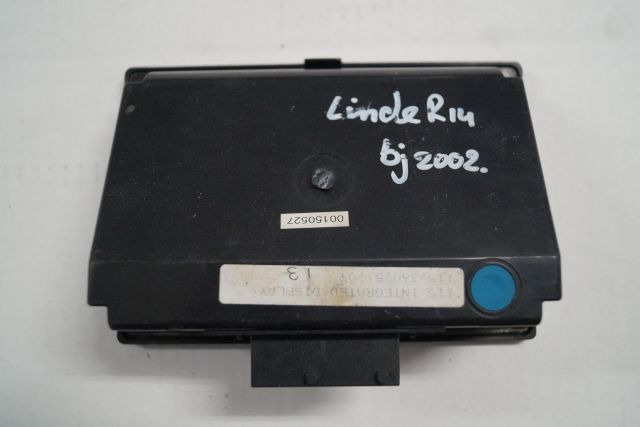 Linde 11536051709 | Display from R14 year 2002 - Dashboard for Material handling equipment: picture 2 Linde 11536051709 | Display from R14 year 2002 - Dashboard for Material handling equipment: picture 2