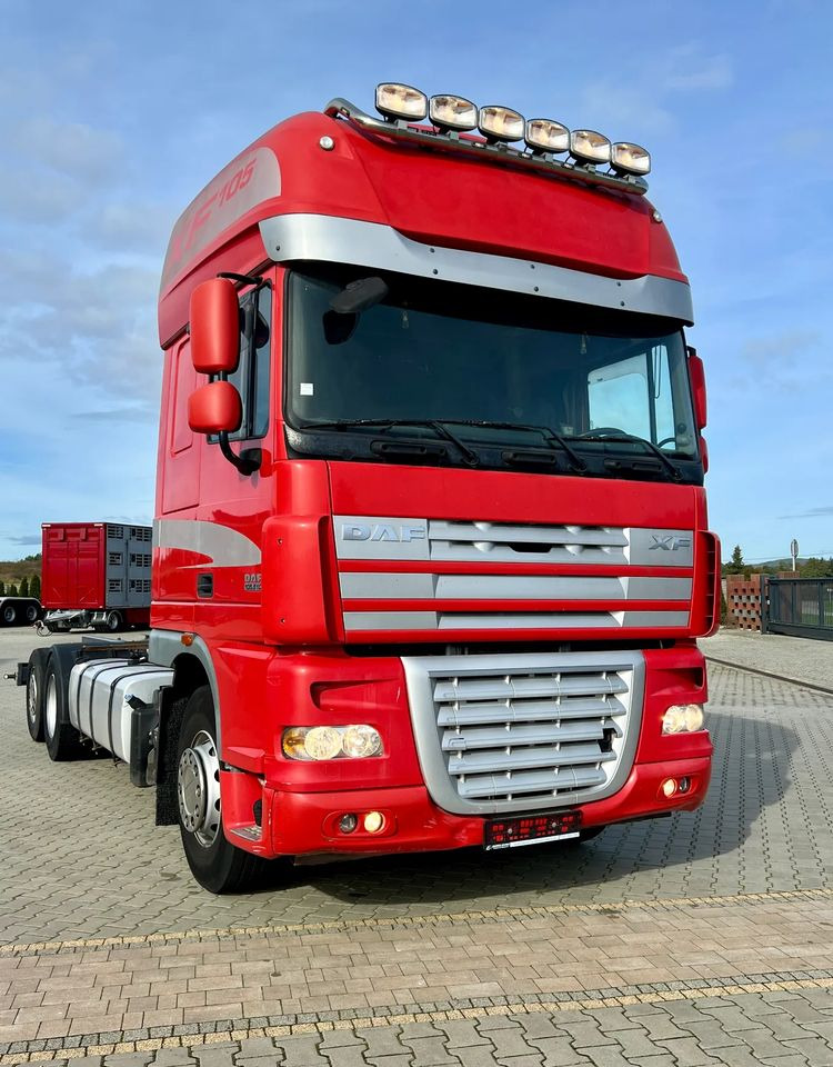 DAF XF105.510 | 6x2 | Pod zabudowę |Os podnoszona i skrętna | Retarder | Webasto | Klimatyzacja - Cab chassis truck: picture 1 DAF XF105.510 | 6x2 | Pod zabudowę |Os podnoszona i skrętna | Retarder | Webasto | Klimatyzacja - Cab chassis truck: picture 1