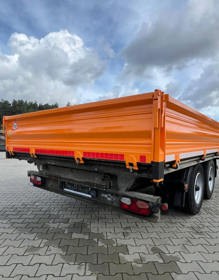 Humbaur Tandem | Wywrotka trójstronna | 9 990 kg DMC | 2013 | Zawieszenie resor | - Tipper semi-trailer: picture 5 Humbaur Tandem | Wywrotka trójstronna | 9 990 kg DMC | 2013 | Zawieszenie resor | - Tipper semi-trailer: picture 5