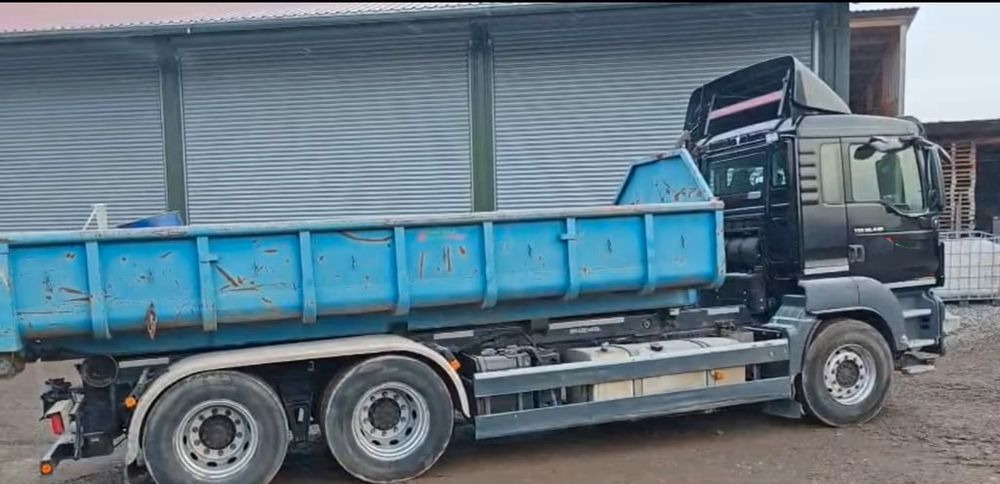 MAN TGS 26.440 6x4 – Meiller z systemem HDS (roll-off) + Kontener + Przyczepa – Euro 5 - Hook lift truck: picture 5 MAN TGS 26.440 6x4 – Meiller z systemem HDS (roll-off) + Kontener + Przyczepa – Euro 5 - Hook lift truck: picture 5