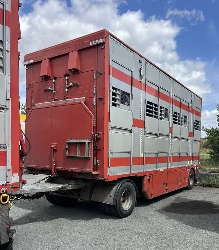 DAF XF 460 + Przyczepa Pezzaoli - 3X Trzoda, 2 X Bydło I 3 poziomy I Podnoszony dach I Hydroburta I Osie Skrętne I Poidła I Wentylatory I Pilot Manualny | Euro5 - Other machinery: picture 4 DAF XF 460 + Przyczepa Pezzaoli - 3X Trzoda, 2 X Bydło I 3 poziomy I Podnoszony dach I Hydroburta I Osie Skrętne I Poidła I Wentylatory I Pilot Manualny | Euro5 - Other machinery: picture 4