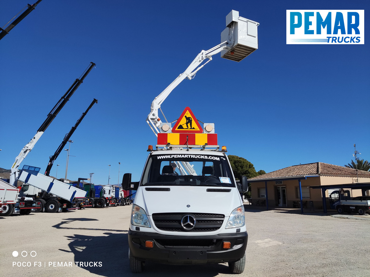 Truck mounted aerial platform MERCEDES-BENZ 516 CDI CESTA ELEVADORA, 160 cv: picture 28 Truck mounted aerial platform MERCEDES-BENZ 516 CDI CESTA ELEVADORA, 160 cv: picture 28