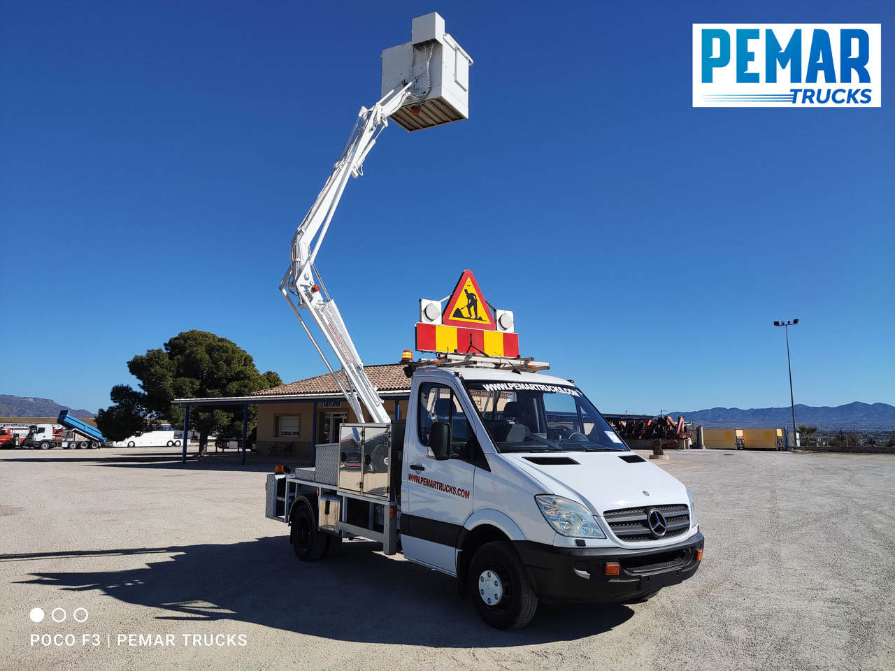 Truck mounted aerial platform MERCEDES-BENZ 516 CDI CESTA ELEVADORA, 160 cv: picture 29 Truck mounted aerial platform MERCEDES-BENZ 516 CDI CESTA ELEVADORA, 160 cv: picture 29