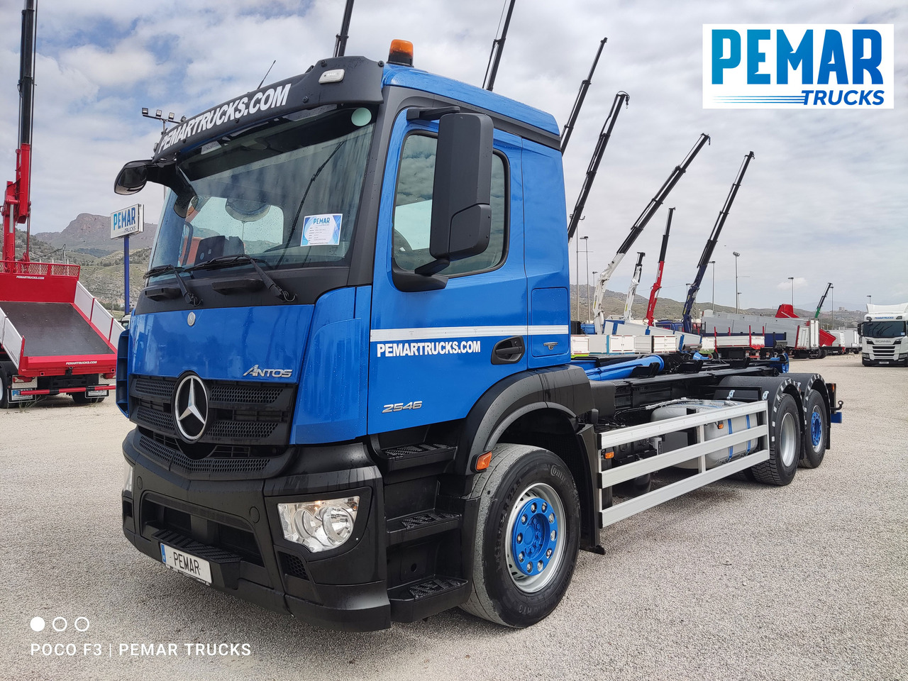 MERCEDES-BENZ ANTOS 2546 6X2 MULTILIFT - Container transporter/ Swap body truck: picture 2 MERCEDES-BENZ ANTOS 2546 6X2 MULTILIFT - Container transporter/ Swap body truck: picture 2