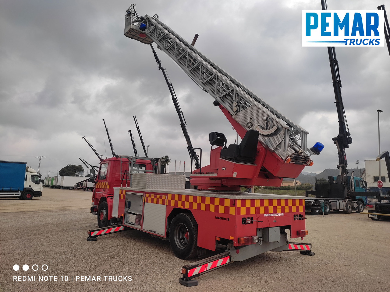 Fire truck SCANIA G93 250 ESCALERA BOMBEROS: picture 15