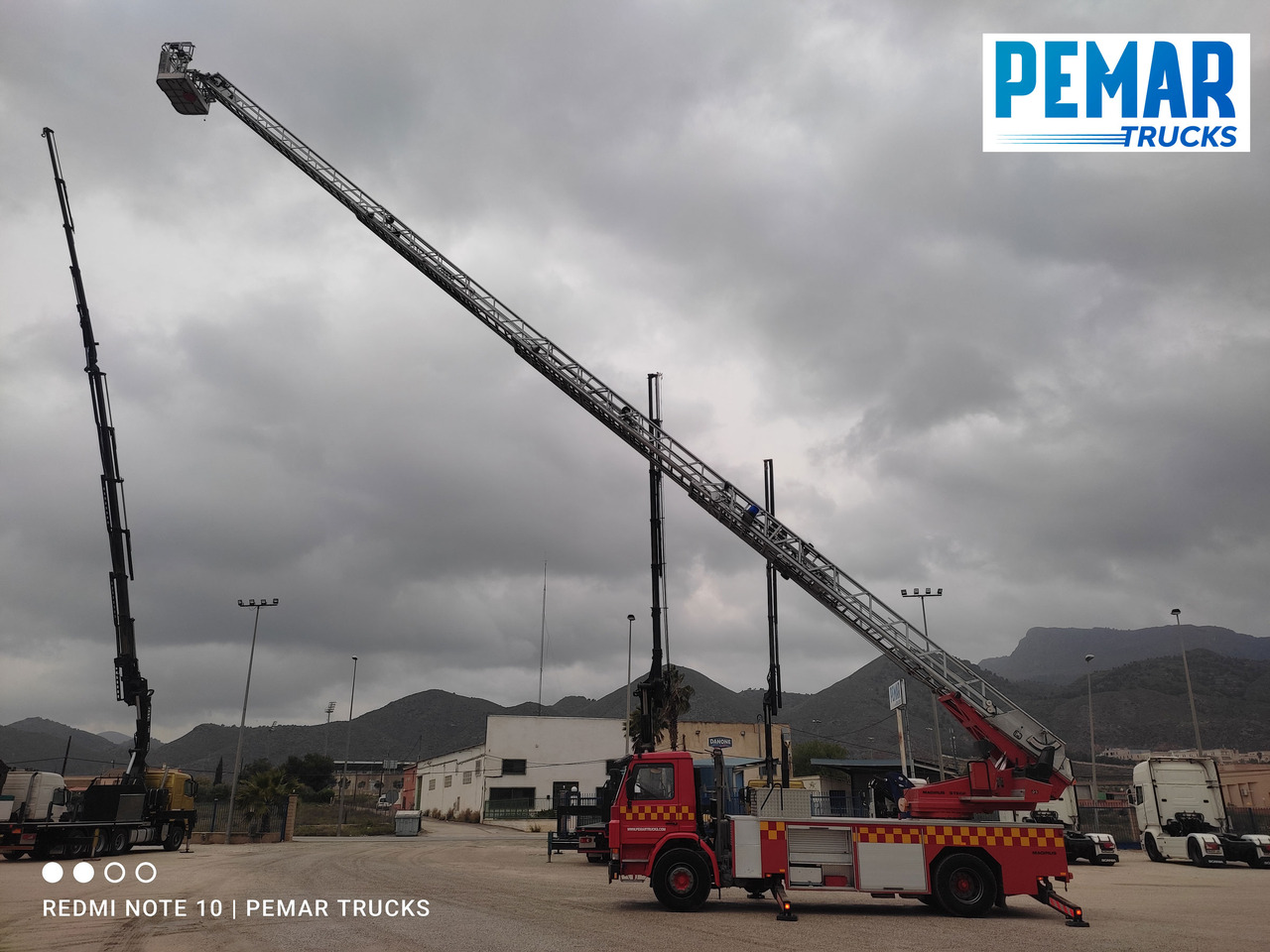 Fire truck SCANIA G93 250 ESCALERA BOMBEROS: picture 20