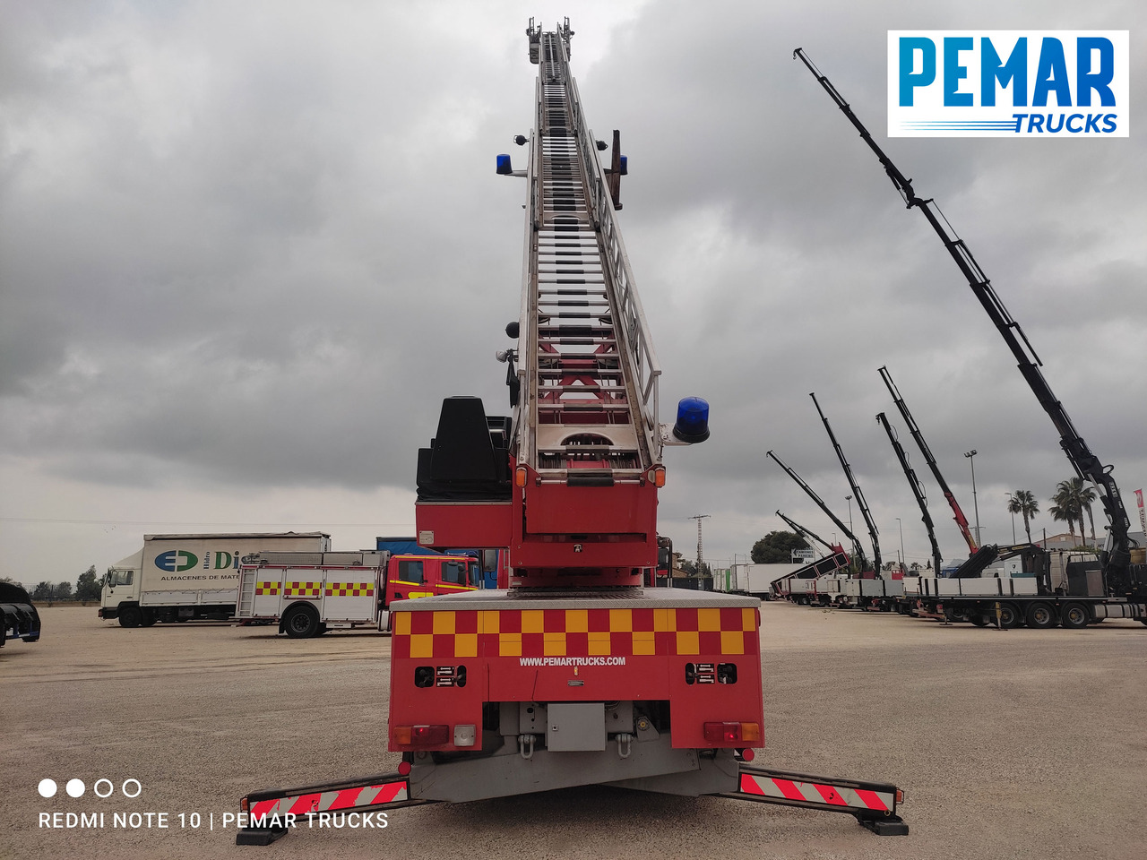 Fire truck SCANIA G93 250 ESCALERA BOMBEROS: picture 22