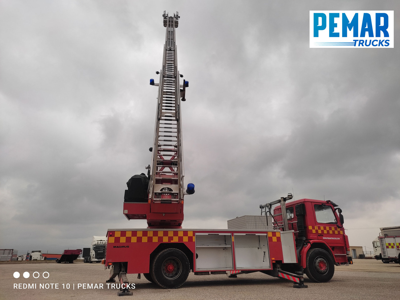 Fire truck SCANIA G93 250 ESCALERA BOMBEROS: picture 46