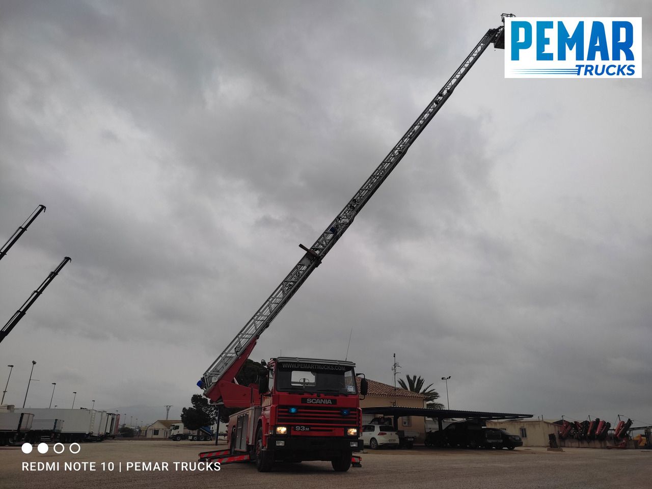 Fire truck SCANIA G93 250 ESCALERA BOMBEROS: picture 48