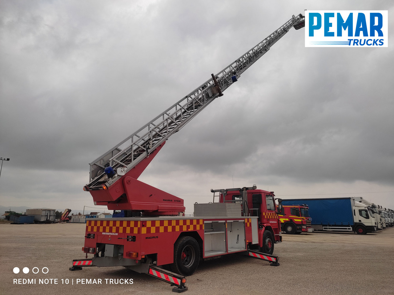 Fire truck SCANIA G93 250 ESCALERA BOMBEROS: picture 23