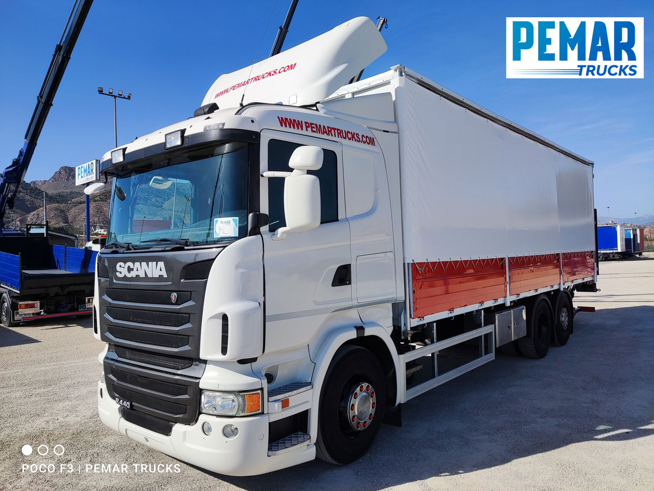 SCANIA R 440 6X2 SEMITAUTLINER - Curtainsider truck: picture 2 SCANIA R 440 6X2 SEMITAUTLINER - Curtainsider truck: picture 2