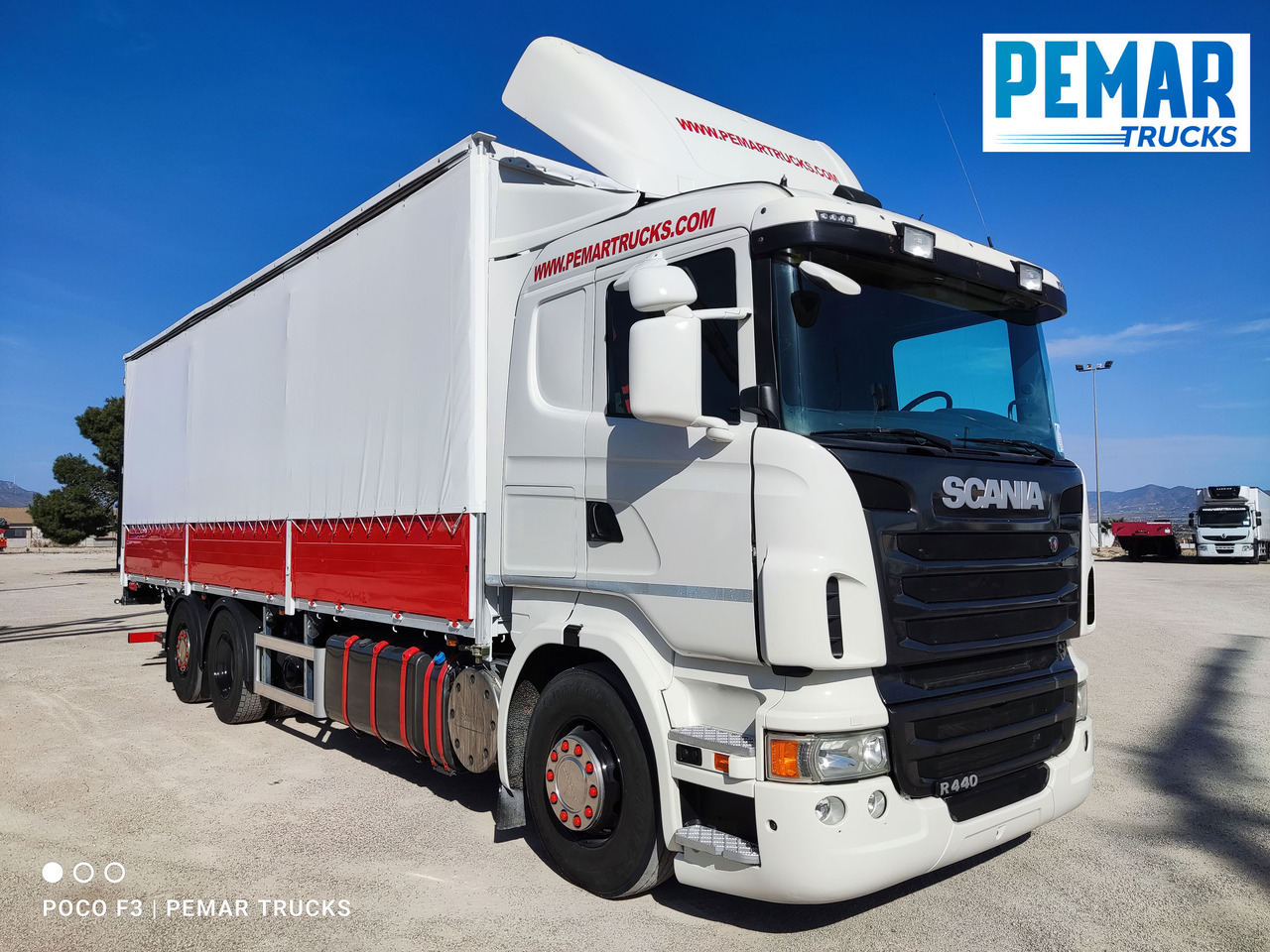 SCANIA R 440 6X2 SEMITAUTLINER - Curtainsider truck: picture 4 SCANIA R 440 6X2 SEMITAUTLINER - Curtainsider truck: picture 4