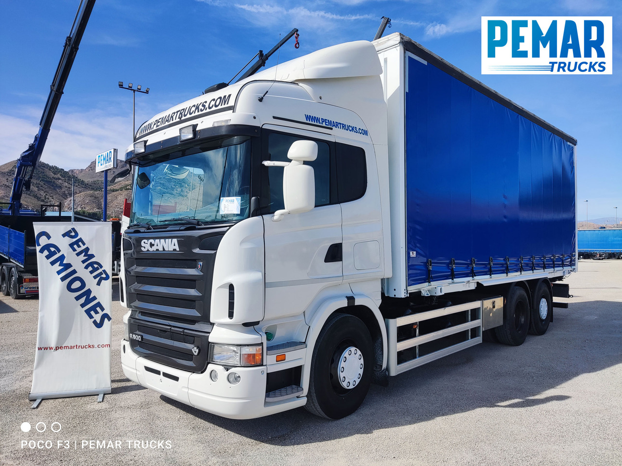 SCANIA R 500 6X2 TAUTLINER CAJA INTERCAMBIABLE - Container transporter/ Swap body truck: picture 1 SCANIA R 500 6X2 TAUTLINER CAJA INTERCAMBIABLE - Container transporter/ Swap body truck: picture 1