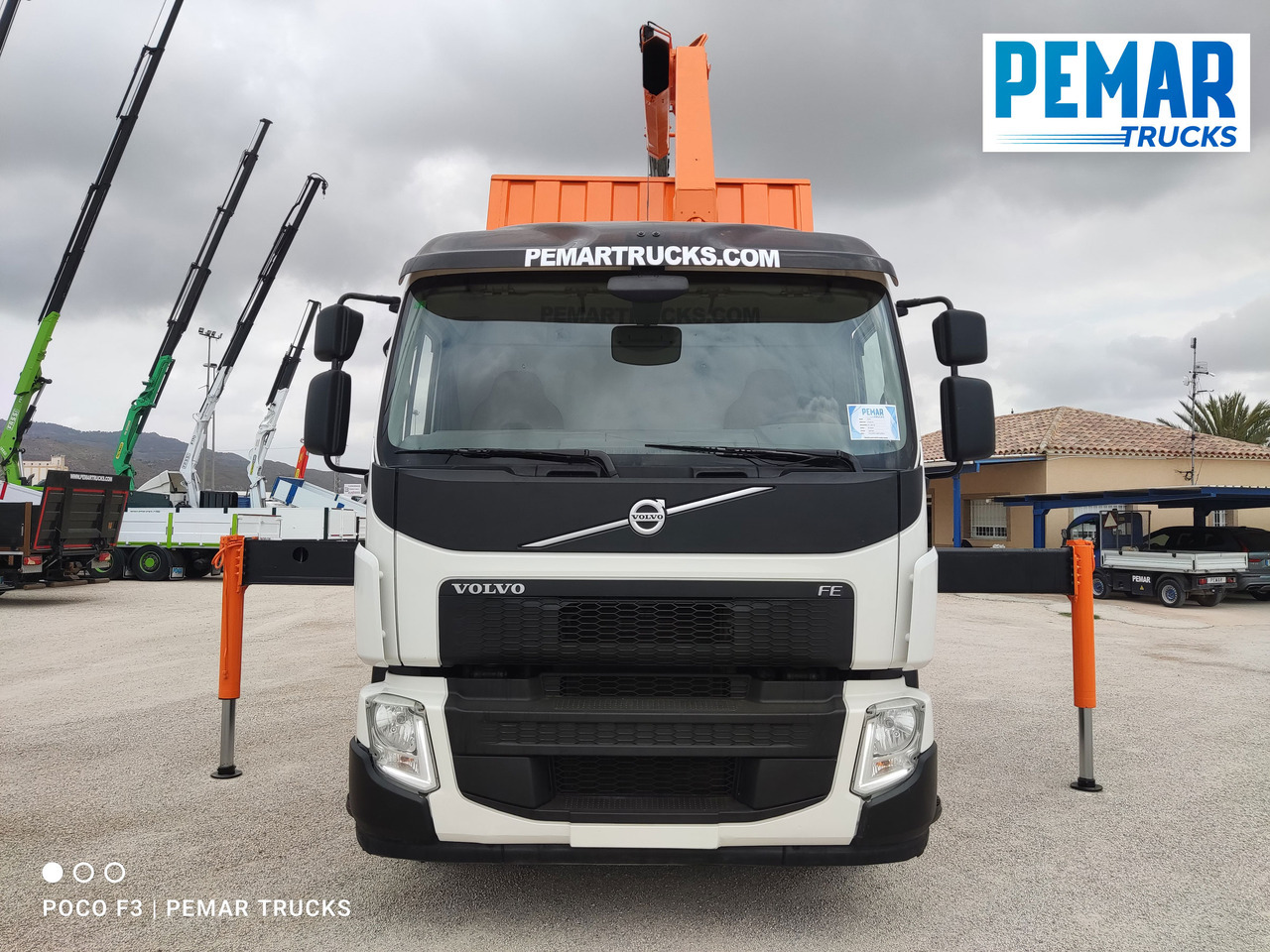 VOLVO FE 280 GRUA BASCULANTE 18T EURO 6 - Crane truck: picture 2 VOLVO FE 280 GRUA BASCULANTE 18T EURO 6 - Crane truck: picture 2