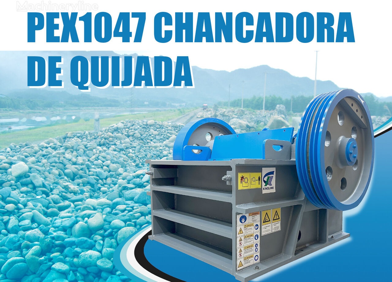 Kinglink PEX1047 CHANCADORA DE QUIJADA | TRITURADORA DE PIEDRA - Jaw crusher: picture 1 Kinglink PEX1047 CHANCADORA DE QUIJADA | TRITURADORA DE PIEDRA - Jaw crusher: picture 1