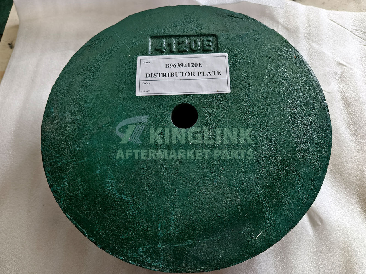 KINGLINK Cast Iron Distributor Plate B96394120E For Barmac B7150 - Spare parts for Construction machinery: picture 4 KINGLINK Cast Iron Distributor Plate B96394120E For Barmac B7150 - Spare parts for Construction machinery: picture 4