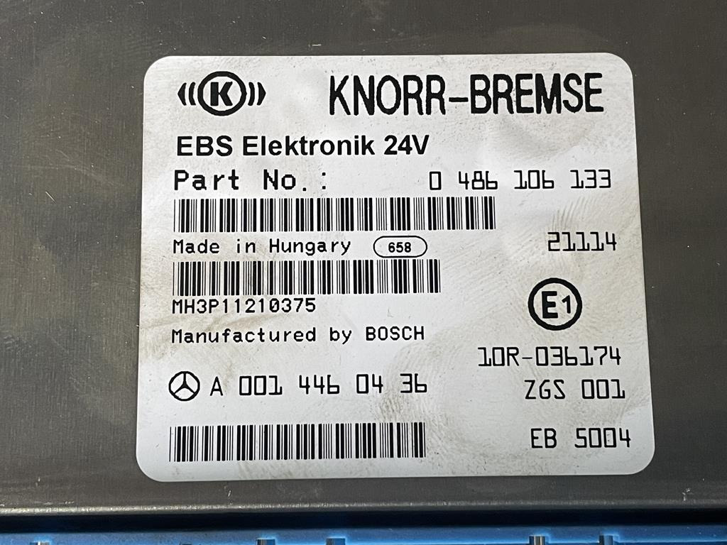 KNORR-BREMSE EBS FOR MERCEDES - 0014460436 - ECU for Truck: picture 3 KNORR-BREMSE EBS FOR MERCEDES - 0014460436 - ECU for Truck: picture 3