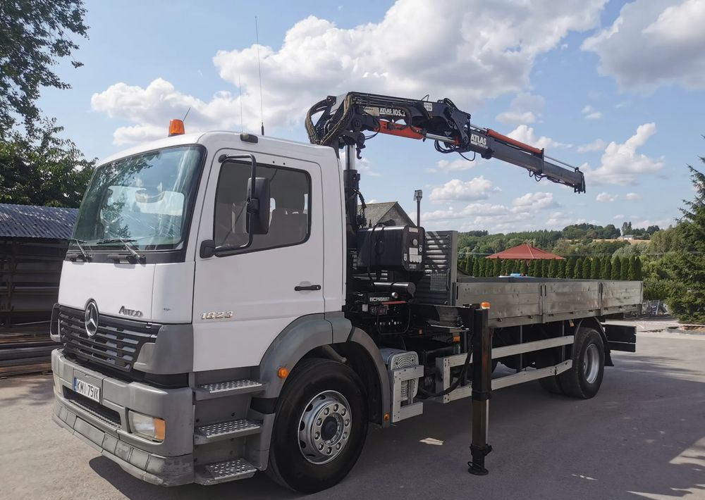 Mercedes-Benz Atego 1823 żuraw HDS Atlas 105.2 koła 315/80R22,5 - Dropside/ Flatbed truck, Crane truck: picture 2 Mercedes-Benz Atego 1823 żuraw HDS Atlas 105.2 koła 315/80R22,5 - Dropside/ Flatbed truck, Crane truck: picture 2