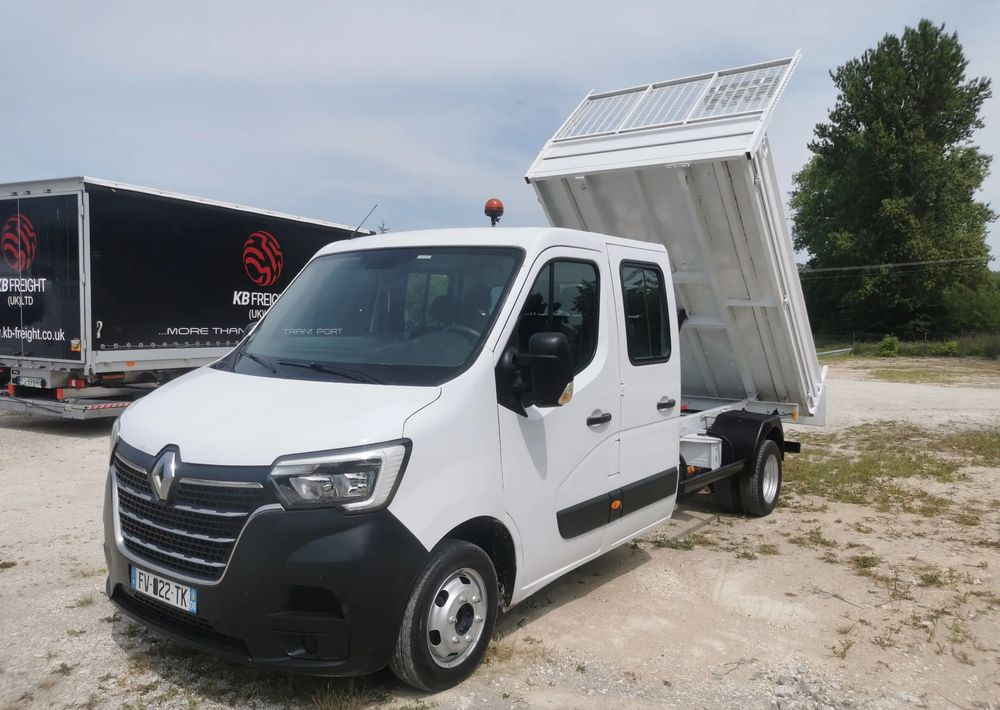 Renault Master 2.3dCi-130KM Brygadówka wywrotka 48.800km przebieg kiper doka Dubel klimatyzacja - Tipper van: picture 1 Renault Master 2.3dCi-130KM Brygadówka wywrotka 48.800km przebieg kiper doka Dubel klimatyzacja - Tipper van: picture 1