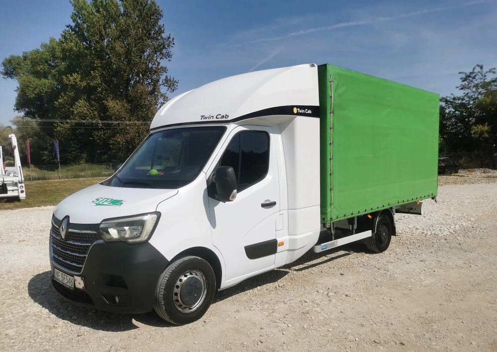 Renault Master dCi 165KM Twin Cab Spojkar Wejkama podnoszony - Curtain side van: picture 1 Renault Master dCi 165KM Twin Cab Spojkar Wejkama podnoszony - Curtain side van: picture 1