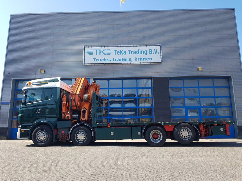 Scania R420 8x2 HIAB 800E-7 Hipro 80 ton/meter Winch Retarder - Crane truck: picture 5 Scania R420 8x2 HIAB 800E-7 Hipro 80 ton/meter Winch Retarder - Crane truck: picture 5