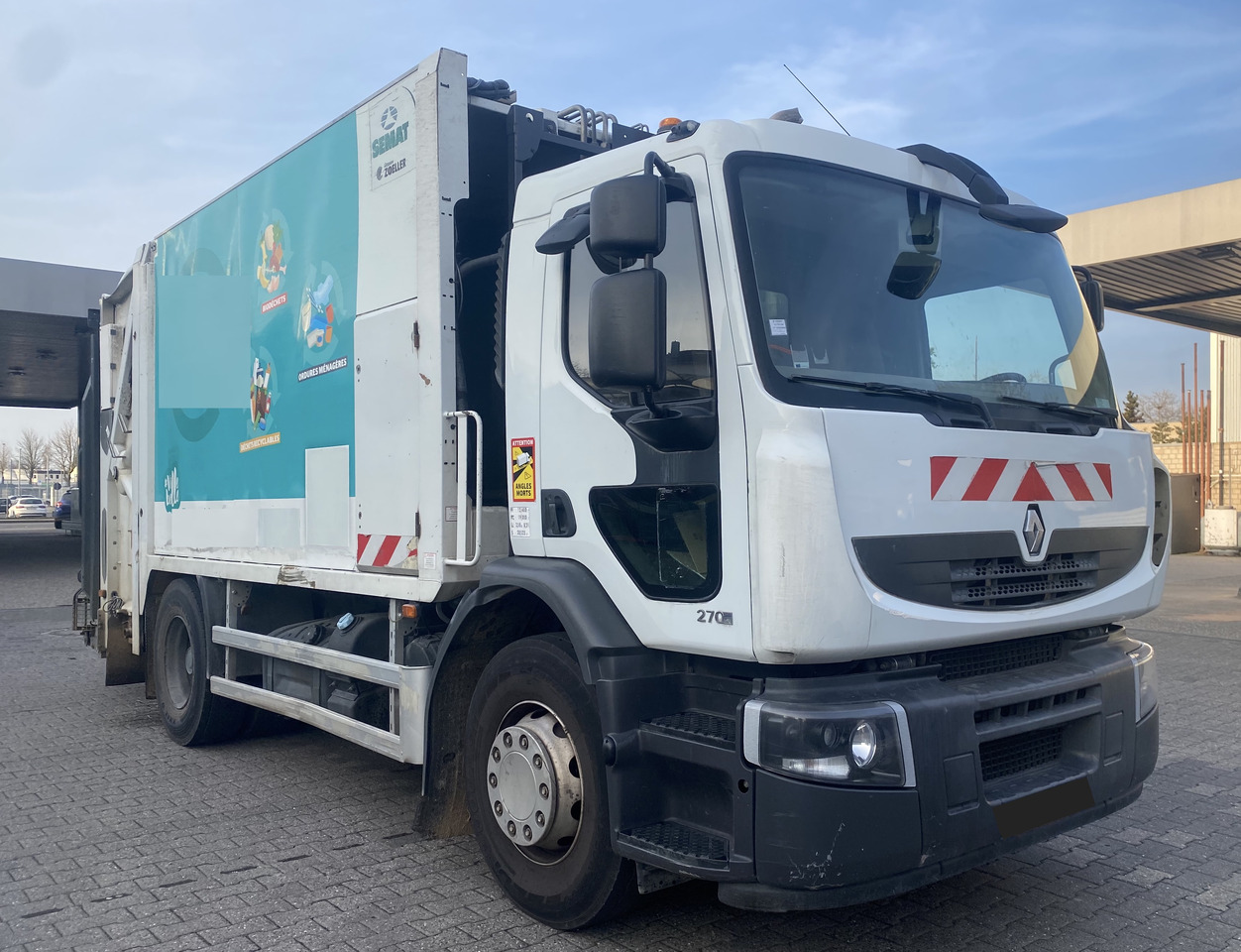 Renault Premium DXi Müllwagen Garbage Truck Euro5 New Model - Garbage truck: picture 1 Renault Premium DXi Müllwagen Garbage Truck Euro5 New Model - Garbage truck: picture 1