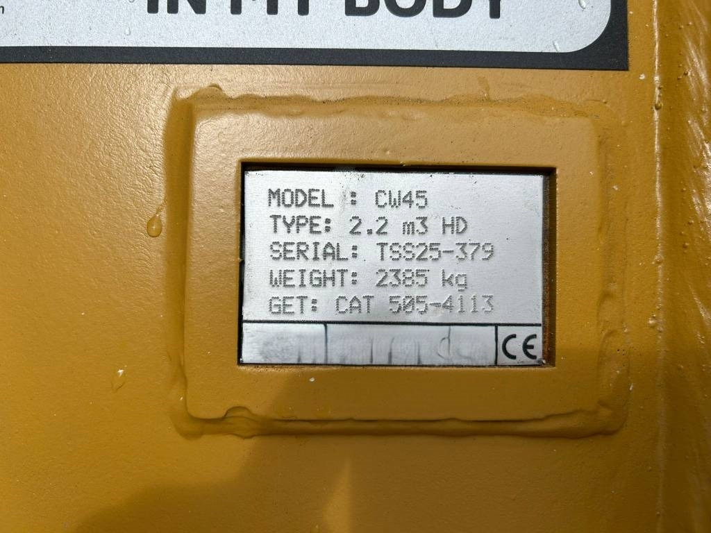 CW 45 Rock Bucket - Bucket for Construction machinery: picture 5 CW 45 Rock Bucket - Bucket for Construction machinery: picture 5