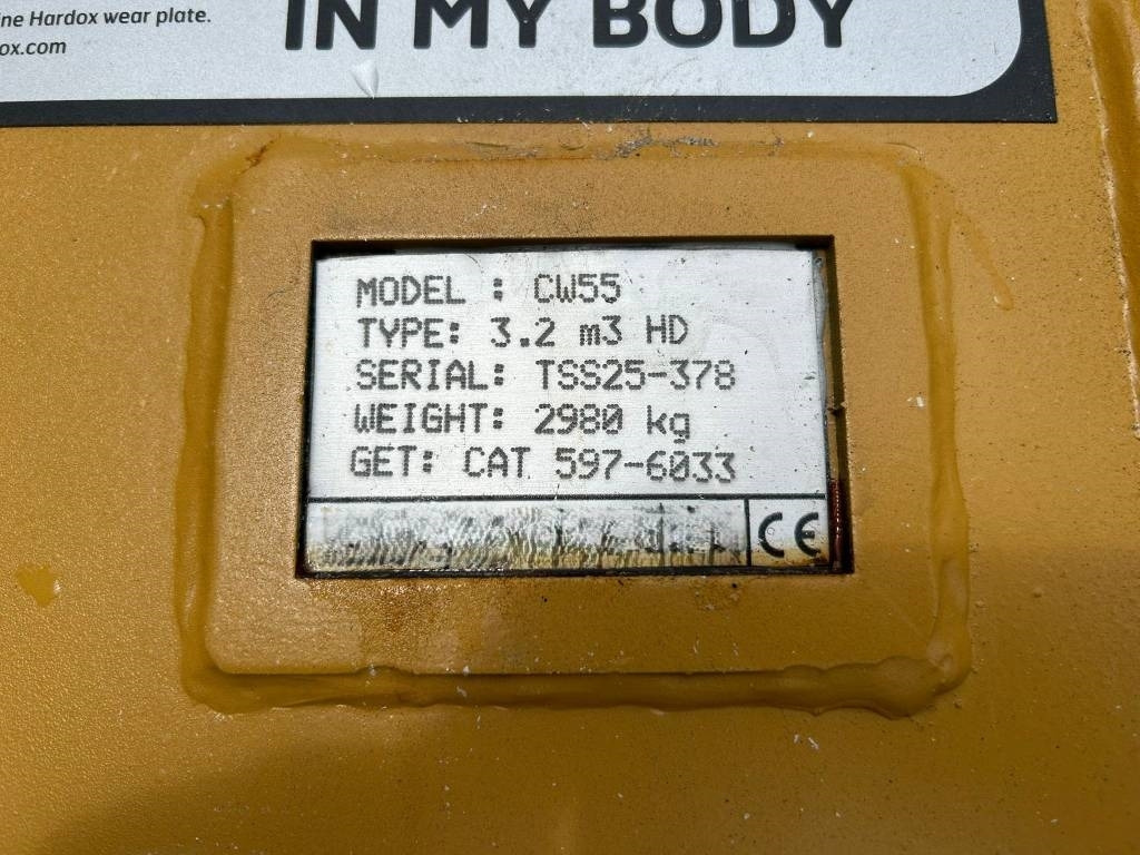 CW 55 Rock Bucket - Bucket for Construction machinery: picture 5 CW 55 Rock Bucket - Bucket for Construction machinery: picture 5