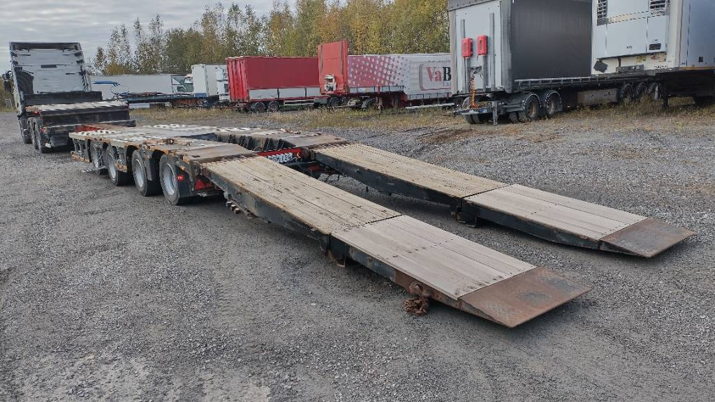 Kell-berg Jatko pokka, pitkillä rampeilla, pyöräko  - Low loader semi-trailer: picture 3 Kell-berg Jatko pokka, pitkillä rampeilla, pyöräko  - Low loader semi-trailer: picture 3