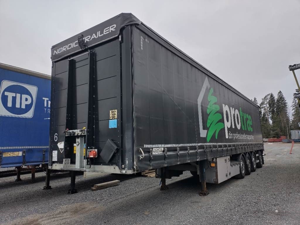 Nordic Trailer 4 aks. 30tn kapellivaunu - Curtainsider semi-trailer: picture 1 Nordic Trailer 4 aks. 30tn kapellivaunu - Curtainsider semi-trailer: picture 1