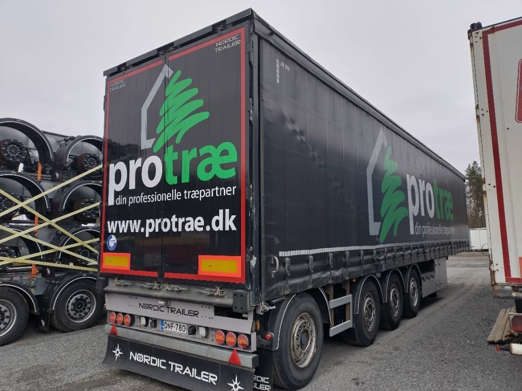 Nordic Trailer 4 aks. 30tn kapellivaunu - Curtainsider semi-trailer: picture 3 Nordic Trailer 4 aks. 30tn kapellivaunu - Curtainsider semi-trailer: picture 3