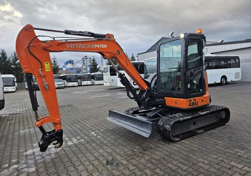 Crawler excavator Hitachi ZX48U-5A CLR / 3 ŁYŻKI / SPROWADZONA / 2 300 MTH: picture 15