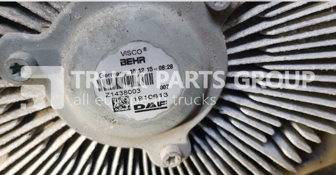DAF EURO6, EURO 6 viscous fan fan clutch 1910613,1956601 viscous coupling - Fan for Truck: picture 1 DAF EURO6, EURO 6 viscous fan fan clutch 1910613,1956601 viscous coupling - Fan for Truck: picture 1