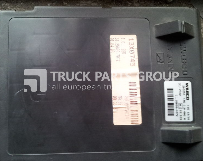 MAN TGA, TGX, ECU central on-board computer ZBR, ZBR2, 81258067072, control unit - ECU for Truck: picture 1 MAN TGA, TGX, ECU central on-board computer ZBR, ZBR2, 81258067072, control unit - ECU for Truck: picture 1