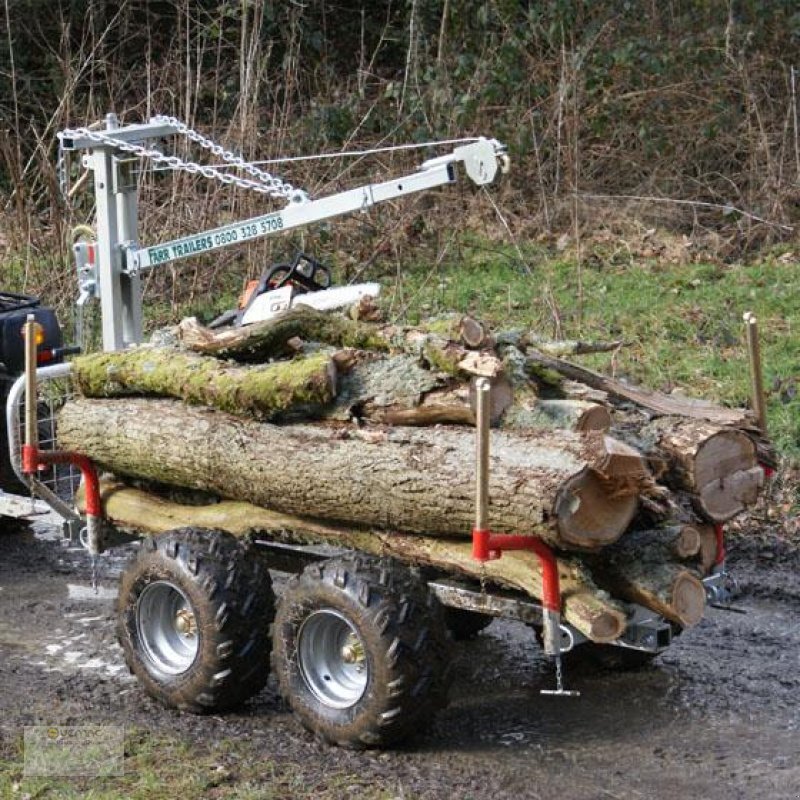 Vemac ATV Quad 2ton Rückewagen Holzrückewagen Forst Kran Traktor - Forestry trailer: picture 2 Vemac ATV Quad 2ton Rückewagen Holzrückewagen Forst Kran Traktor - Forestry trailer: picture 2